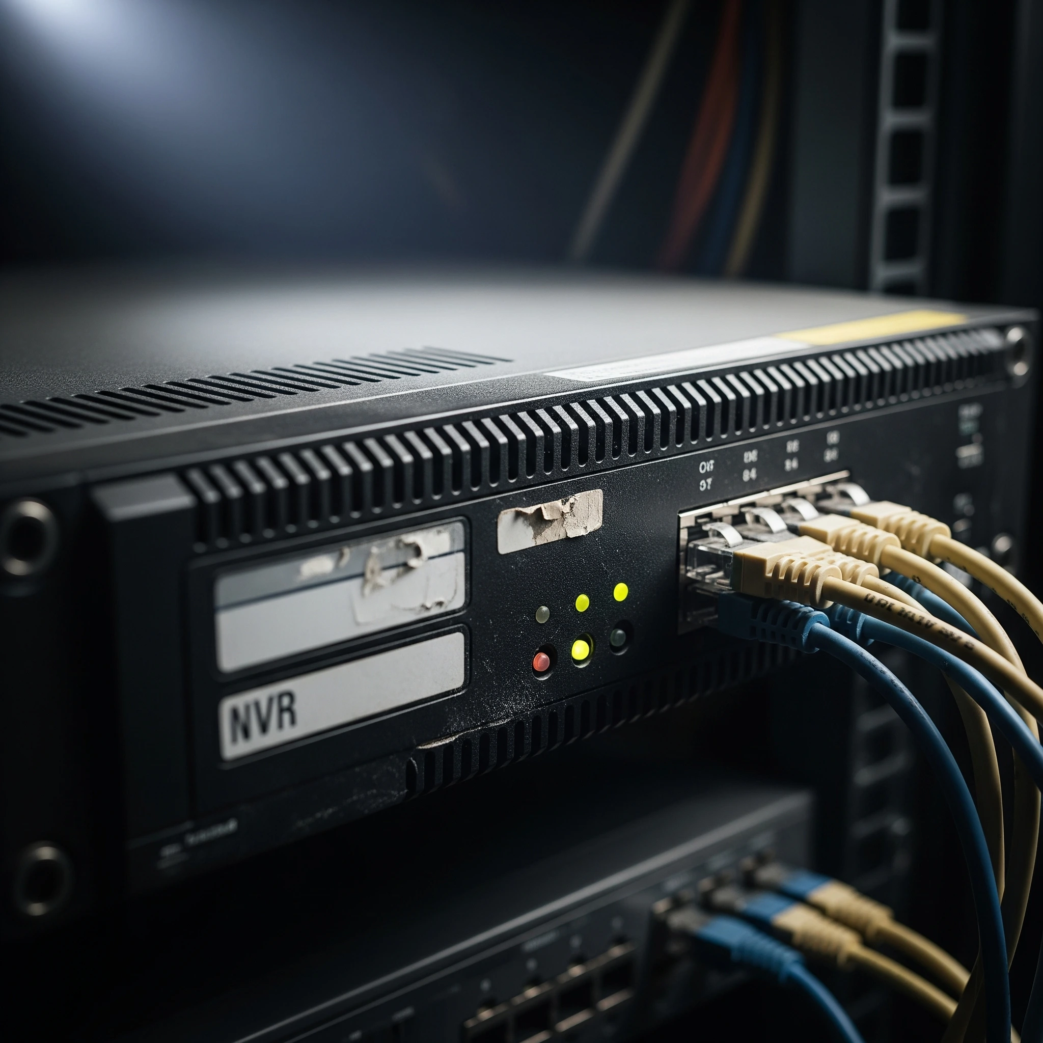 CCTV cameras and hardware illustration