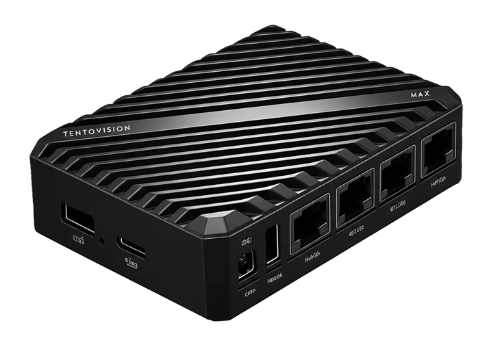 Compact cloud adapter device for CCTV systems